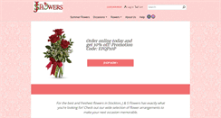 Desktop Screenshot of jandsflowers.net